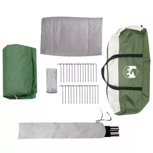  Alagút sátor Zöld 382 x 262 x 214 cm