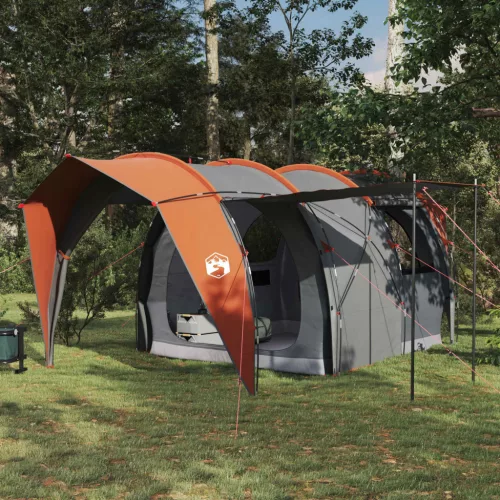  Alagút sátor Szürke és narancs 382 x 262 x 214 cm