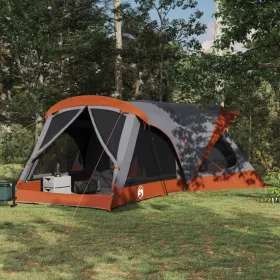  Családi Sátor Szürke és narancs 550 x 555 x 208 cm