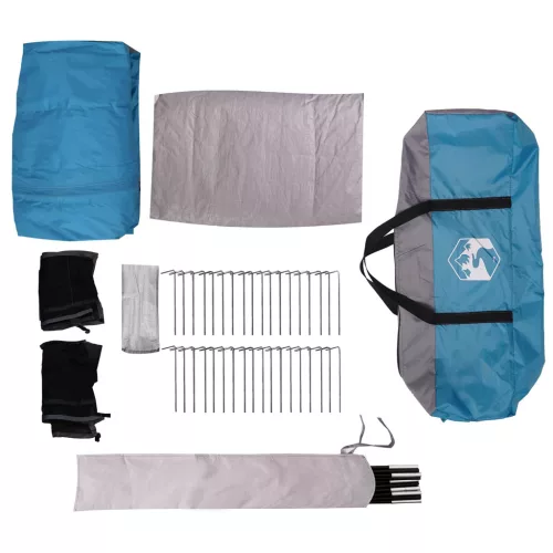  Családi Sátor Kék 610 x 610 x 210 cm