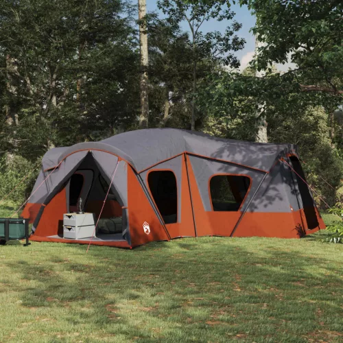  Családi Sátor Szürke és narancs 610 x 610 x 210 cm
