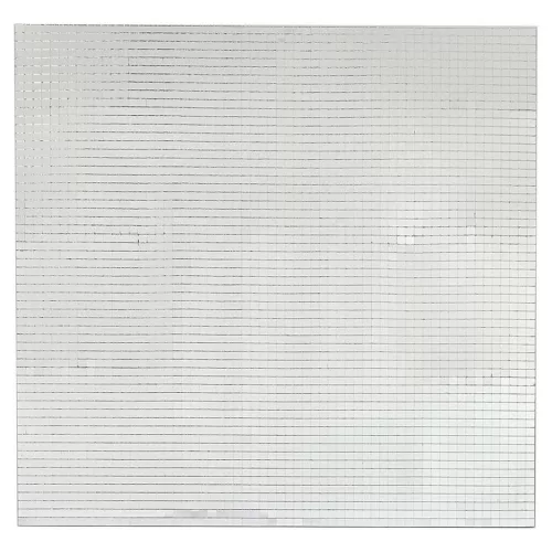  Tükör Mozaik Csempe Geometrikus 3 pcs Ezüst 30 x 30 cm Üveg