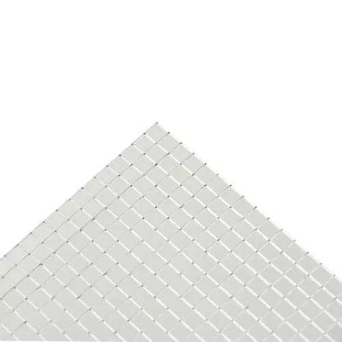  Tükör Mozaik Csempe Geometrikus 3 pcs Ezüst 30 x 30 cm Üveg
