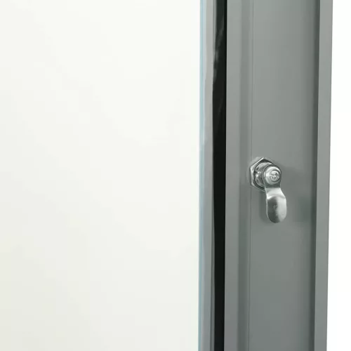  Hálózati szekrény tárolóval Szürke 60 x 45 x 28 cm Acél