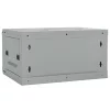  Hálózati szekrény tárolóval Szürke 60 x 45 x 35 cm Acél