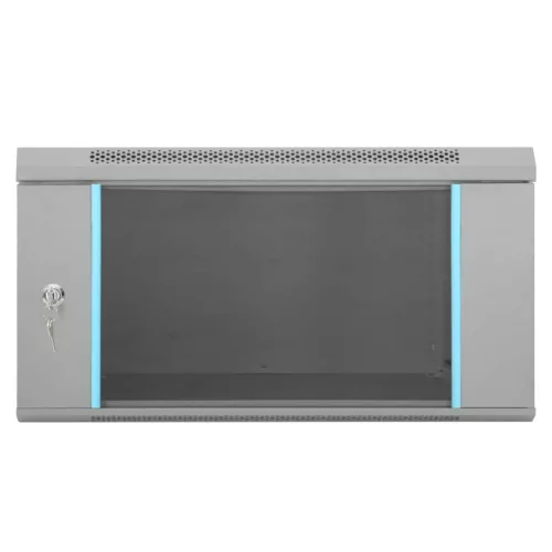  Hálózati szekrény tárolóval Szürke 60 x 60 x 35 cm Acél