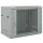  Hálózati szekrény tárolóval Szürke 60 x 45 x 50 cm Acél