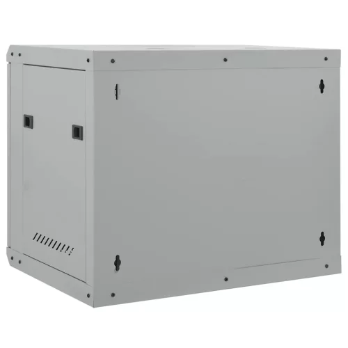  Hálózati szekrény tárolóval Szürke 60 x 45 x 50 cm Acél