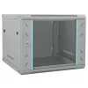  Hálózati szekrény tárolóval Szürke 60 x 60 x 50 cm Acél