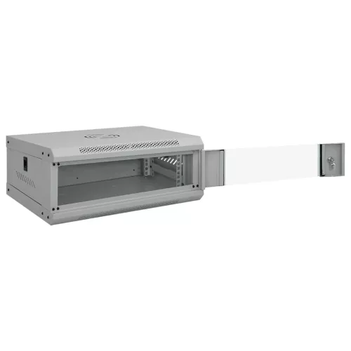  Hálózati szekrény tárolóval Szürke 53 x 35 x 21 cm Acél