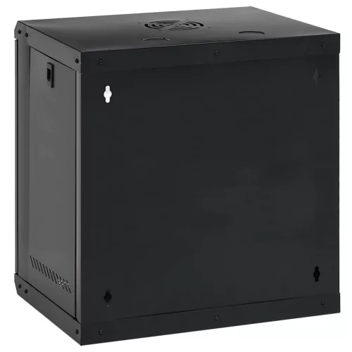  Hálózati szekrény tárolóval Fekete 53 x 45 x 60 cm Acél