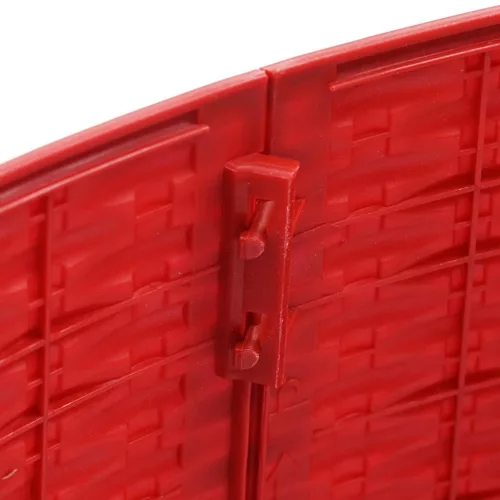  KarácsonyiFaSzoknya Piros Ø 65 x 23 cm Műanyag