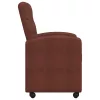  Étkező Székek 2 pcs Fényes barna 57 x 67 x 98 cm Műbőr