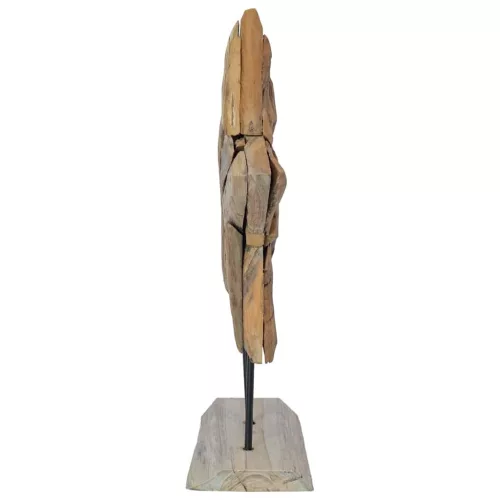  Karácsonyi Csillag Barna 45 x 5 x 60 cm Tömör Teakfa