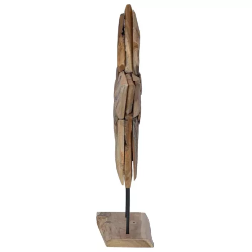  Karácsonyi Csillag Barna 60 x 5 x 75 cm Tömör Teakfa