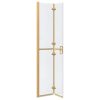  Nyitott zuhanyfal Egyéb Aranyszínű és átlátszó 70 x 190 cm
