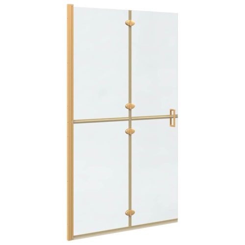  Nyitott zuhanyfal Egyéb Aranyszínű és átlátszó 110 x 190 cm