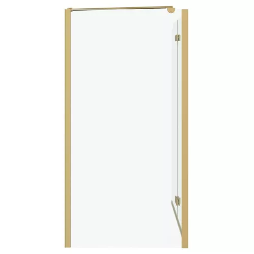  Zuhanybeépítés Arany 120 x 68 x 130 cm ESG üveg és alumínium