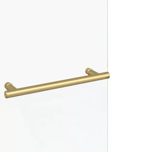  Zuhanybeépítés Arany 95 x 140 cm ESG üveg és alumínium