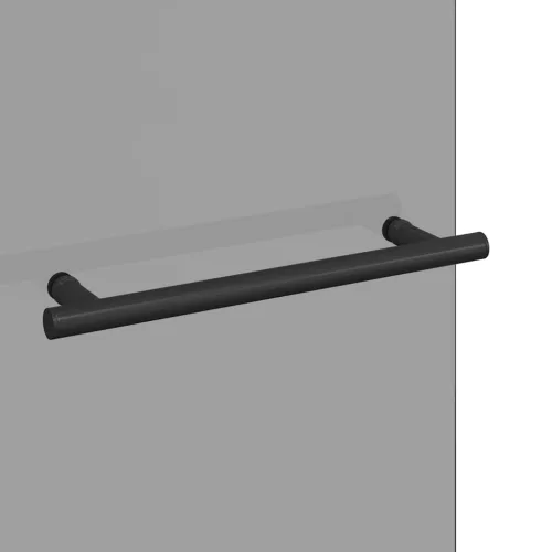  Zuhanybeépítés Fekete 120 x 140 cm ESG üveg és alumínium