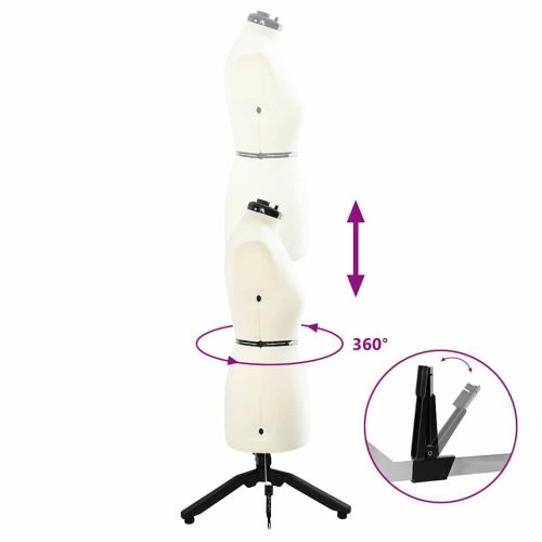  Állítható ruha forma női Krém m Bársony