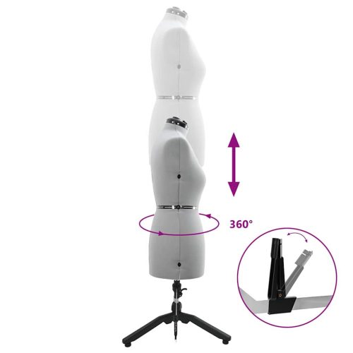  Állítható ruha forma női Szürke m Bársony