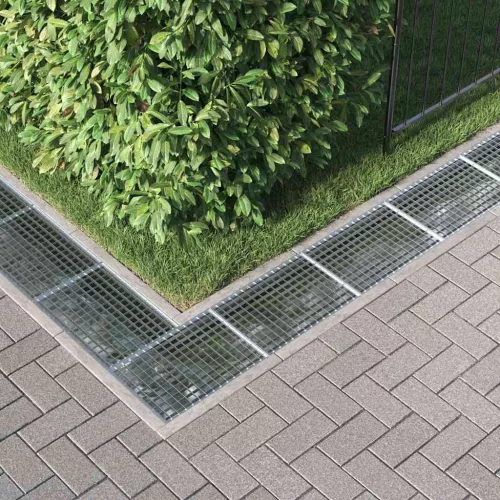  Rács Ezüst 50 x 35 x 2 cm Forró-galvanizált Acél