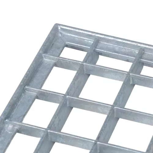  Rács Ezüst 50 x 35 x 2 cm Forró-galvanizált Acél