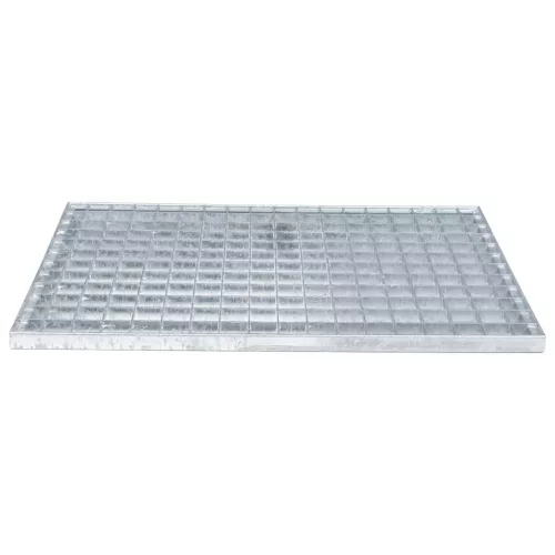  Rács Ezüst 60 x 40 x 2 cm Forró-galvanizált Acél