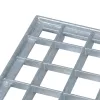  Rács Ezüst 60 x 40 x 2 cm Forró-galvanizált Acél