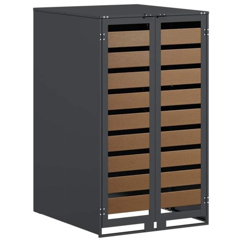  Hulladékgyűjtő tároló gázliftinges fedéllel 240L-es kukához