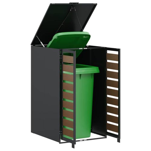  Hulladékgyűjtő tároló gázliftinges fedéllel 240L-es kukához