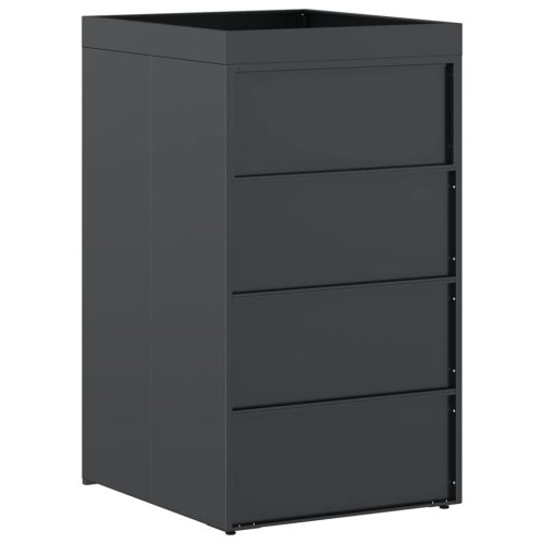  Hulladékgyűjtő tároló virágcserép tetővel 240L-es kukához