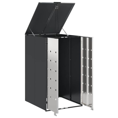  Hulladékgyűjtő tároló gázliftinges fedéllel 240L-es kukához