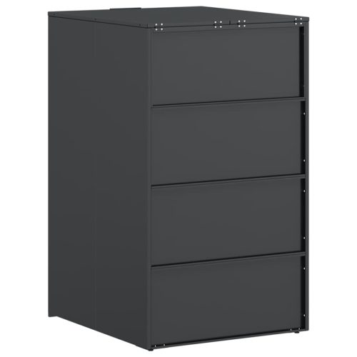  Hulladékgyűjtő tároló gázliftinges fedéllel 240L-es kukához