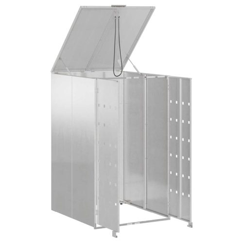  Hulladékgyűjtő tároló gázliftinges fedéllel 240L-es kukához