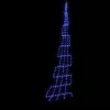  LED Karácsonyi Fenyő 276 LED-del Kék 511 cm Fém