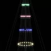  LED Karácsonyi Fenyő Sokszínű 138.5 x 138.5 x 399 cm Fém