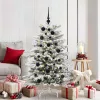  Karácsonyi Díszgömb Készlet 150 LED-del 61 pcs Fekete Műanyag
