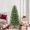  Karácsonyi Díszgömb Készlet 150 LED-del 61 pcs Arany Műanyag