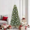  Karácsonyi Díszgömb Készlet 300 LED-del 120 pcs Ezüst Műanyag