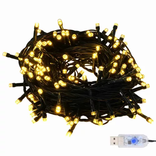  Karácsonyi Díszgömb Készlet 300 LED-del 120 pcs Lila Műanyag