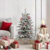 Karácsonyi Díszgömb Készlet 40 pcs Arany és piros