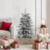  Karácsonyi Díszgömb Készlet 40 pcs Fekete és Fehér