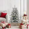  Karácsonyi Díszgömb Készlet 40 pcs Fehér és Arany