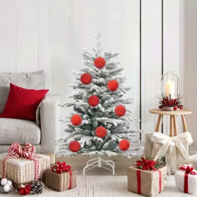  Karácsonyi Díszgömb Készlet 15 pcs Piros