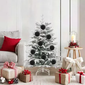  Karácsonyi Díszgömb Készlet 15 pcs Fekete