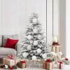  Karácsonyi Díszgömb Készlet 9 pcs Fehér
