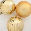  Karácsonyi Díszgömb Készlet 9 pcs Arany
