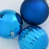  Karácsonyi Díszgömb Készlet 3 pcs Kék
